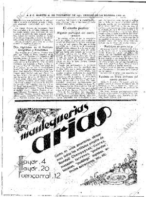 ABC MADRID 23-12-1930 página 20