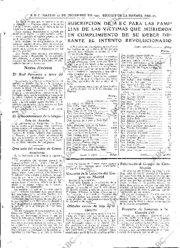 ABC MADRID 23-12-1930 página 25
