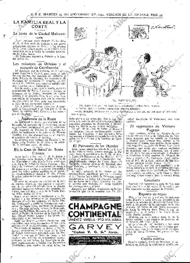 ABC MADRID 23-12-1930 página 31