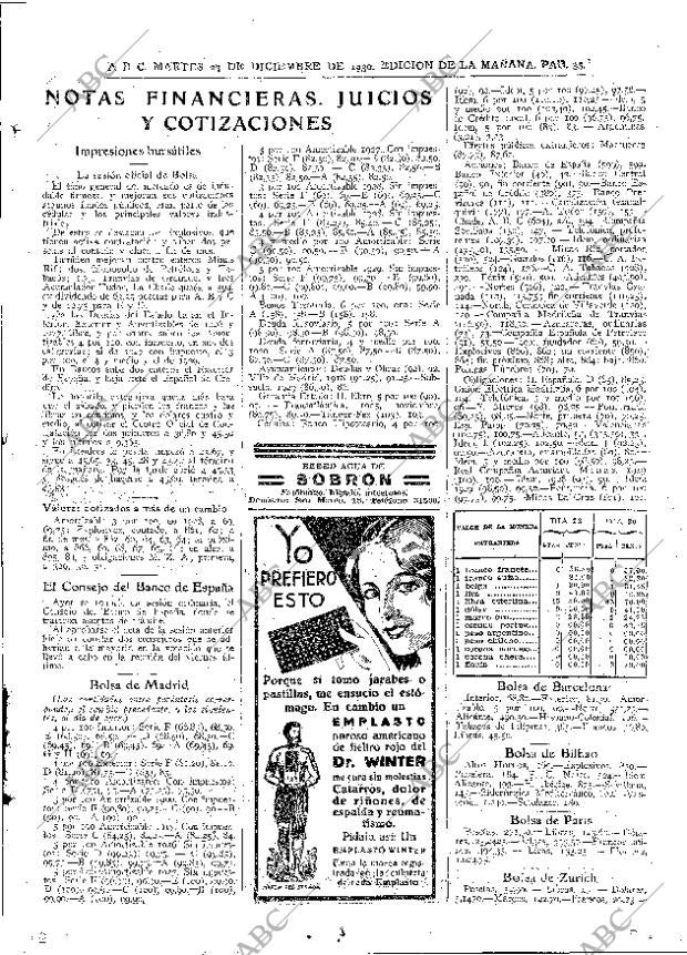 ABC MADRID 23-12-1930 página 33