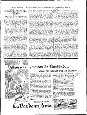 ABC SEVILLA 23-12-1930 página 6