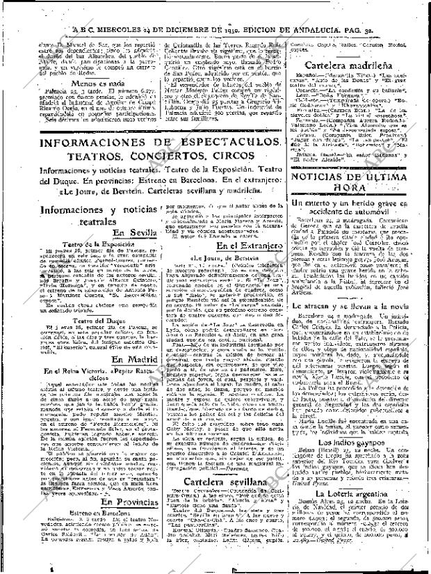 ABC SEVILLA 24-12-1930 página 32