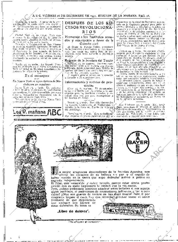 ABC MADRID 26-12-1930 página 16