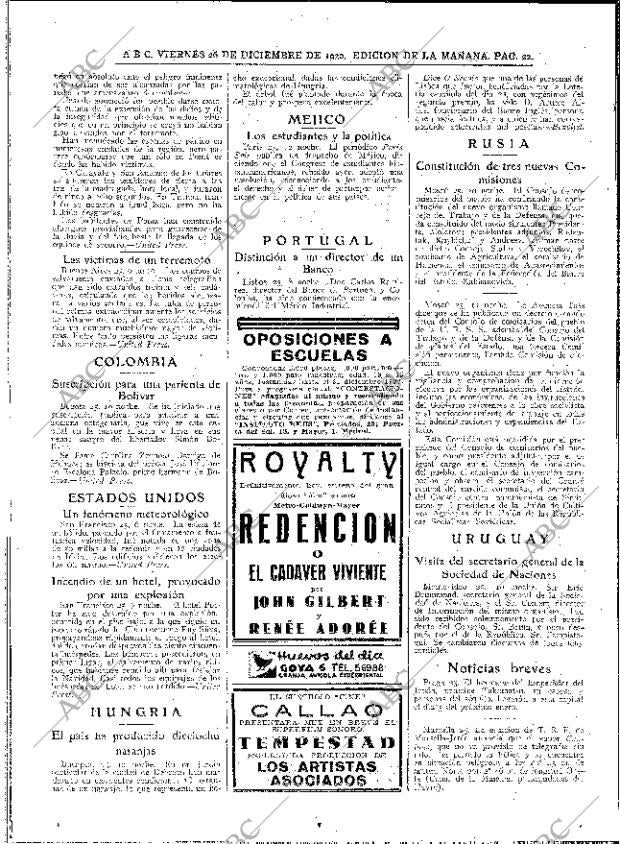 ABC MADRID 26-12-1930 página 22