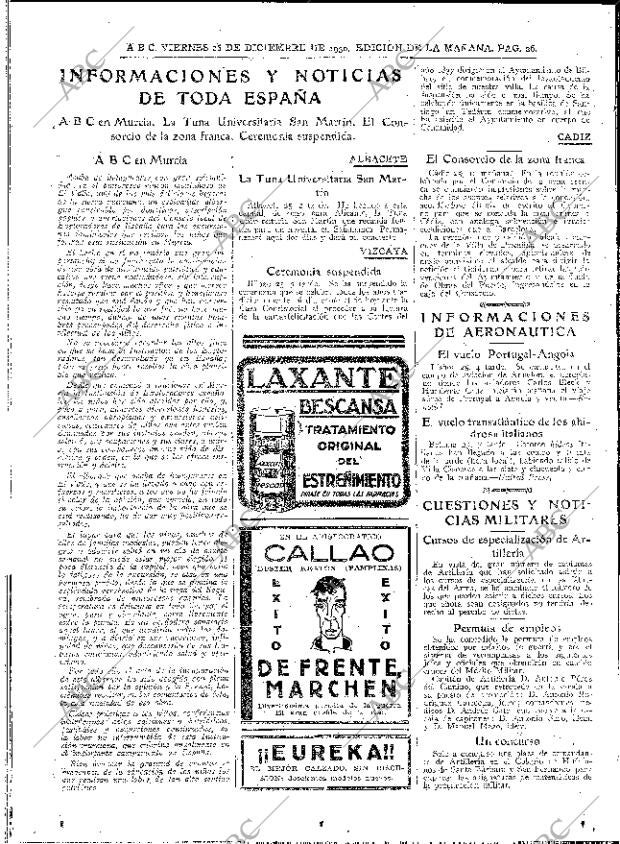 ABC MADRID 26-12-1930 página 26