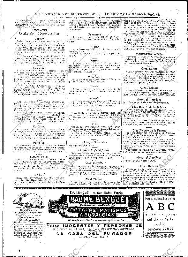 ABC MADRID 26-12-1930 página 28