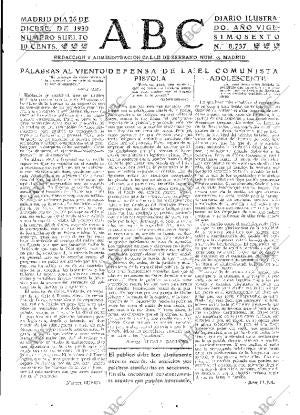 ABC MADRID 26-12-1930 página 3