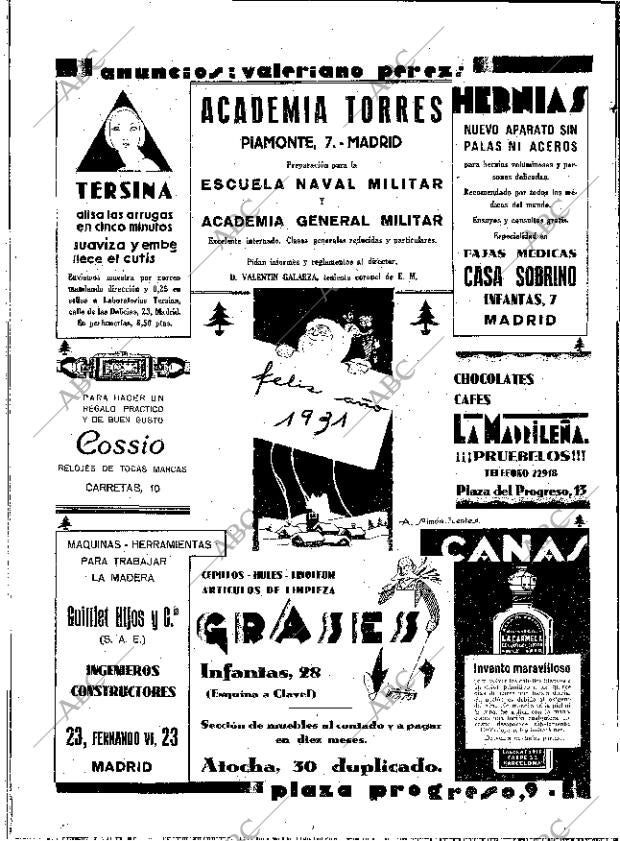 ABC MADRID 27-12-1930 página 10