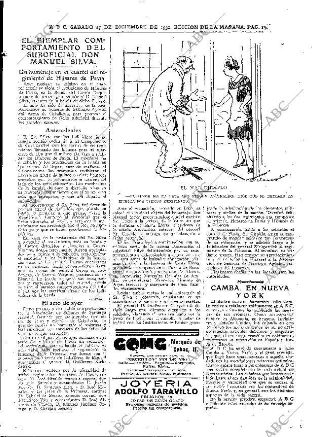 ABC MADRID 27-12-1930 página 19