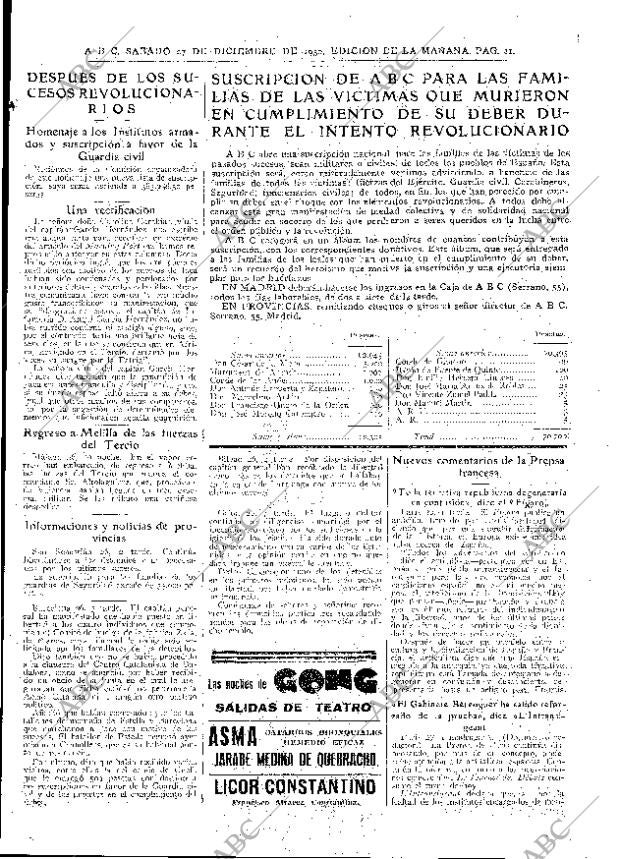 ABC MADRID 27-12-1930 página 21