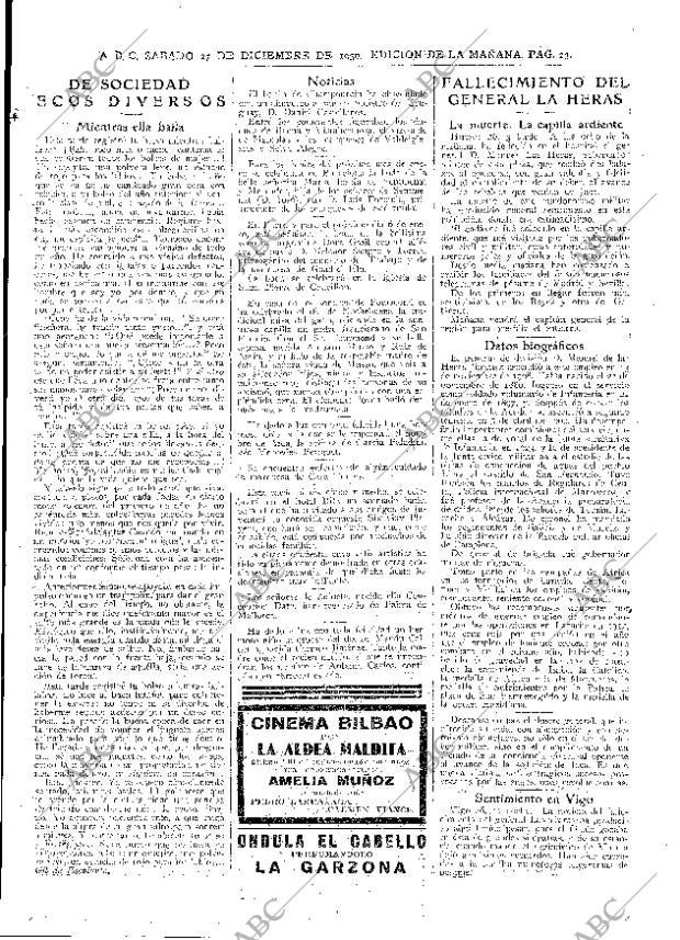 ABC MADRID 27-12-1930 página 23