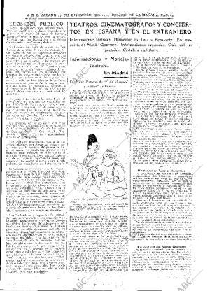 ABC MADRID 27-12-1930 página 43