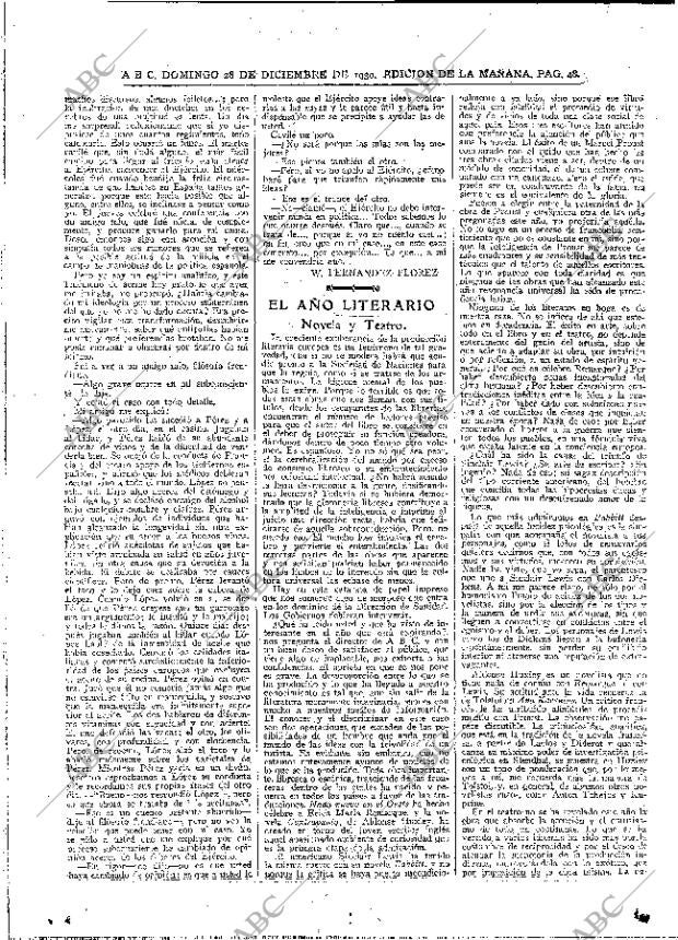 ABC MADRID 28-12-1930 página 48