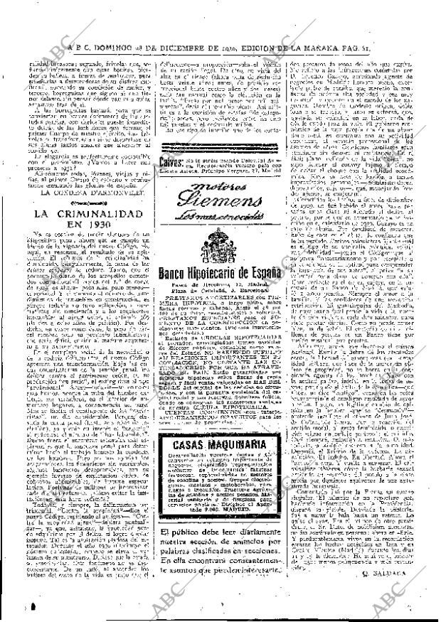 ABC MADRID 28-12-1930 página 61
