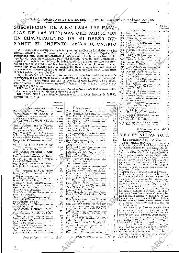 ABC MADRID 28-12-1930 página 67