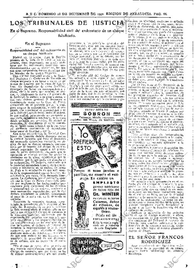 ABC SEVILLA 28-12-1930 página 66