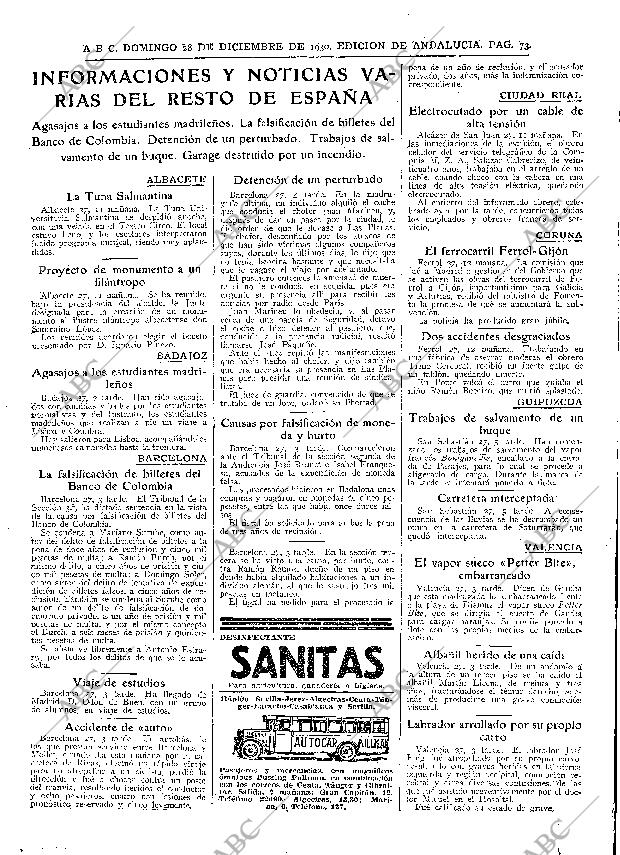 ABC SEVILLA 28-12-1930 página 73