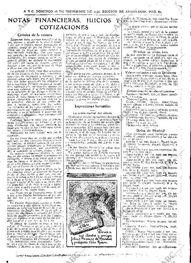 ABC SEVILLA 28-12-1930 página 85