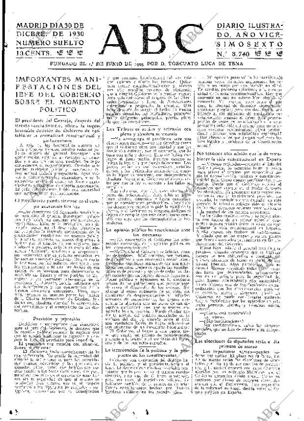ABC MADRID 30-12-1930 página 23