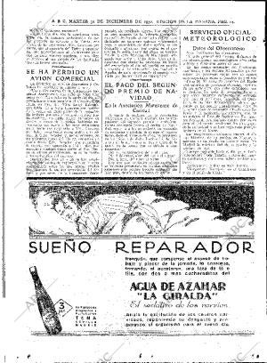 ABC MADRID 30-12-1930 página 24