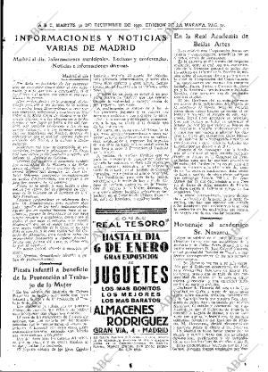 ABC MADRID 30-12-1930 página 31