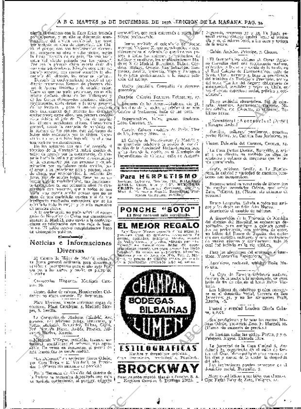 ABC MADRID 30-12-1930 página 34