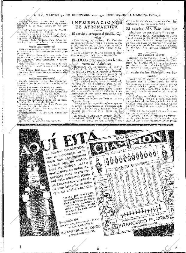ABC MADRID 30-12-1930 página 36
