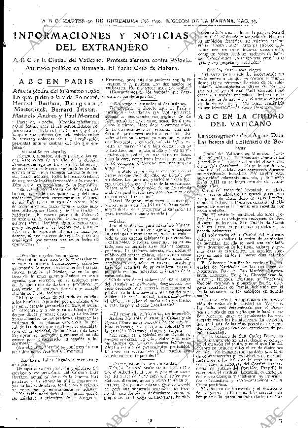 ABC MADRID 30-12-1930 página 39