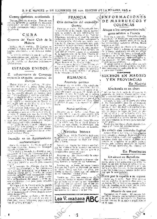 ABC MADRID 30-12-1930 página 41