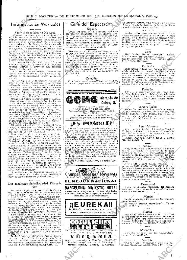ABC MADRID 30-12-1930 página 49