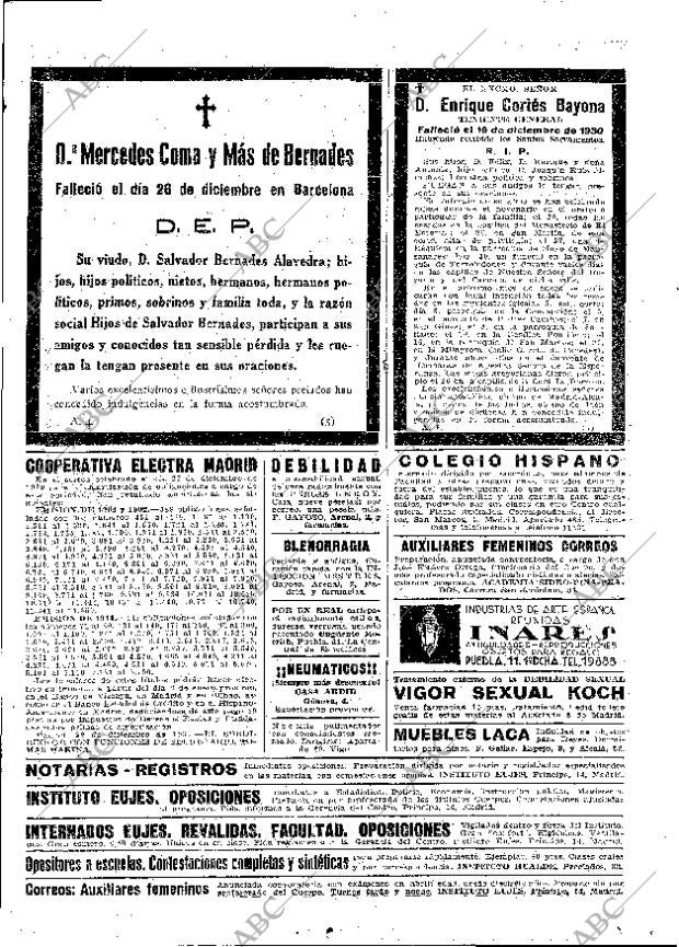 ABC MADRID 30-12-1930 página 67