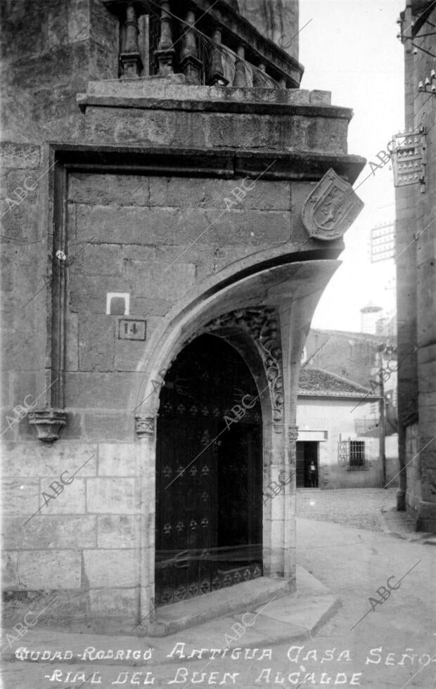 Antigua casa señorial del alcalde de ciudad Rodrigo (Salamanca)