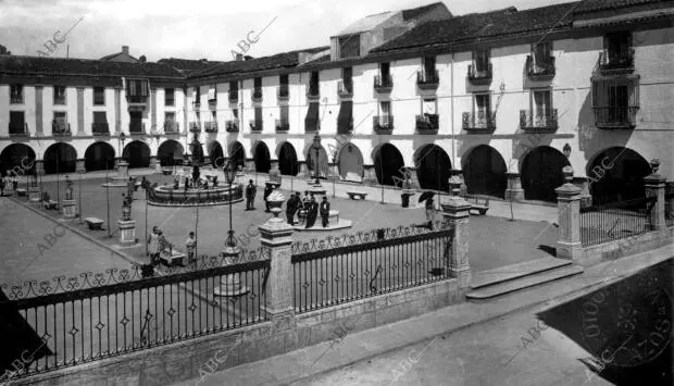 Ciudad Rodrigo (Salamanca). 1931 (CA.). Plaza del Buen Alcalde