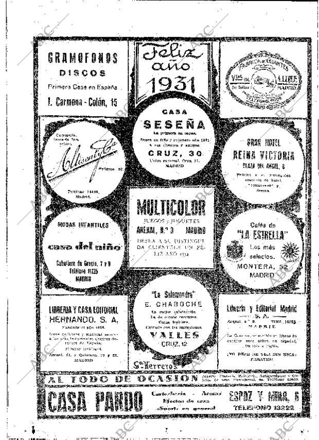 ABC MADRID 01-01-1931 página 36