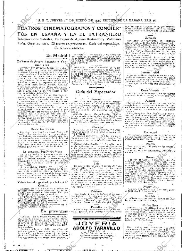 ABC MADRID 01-01-1931 página 46