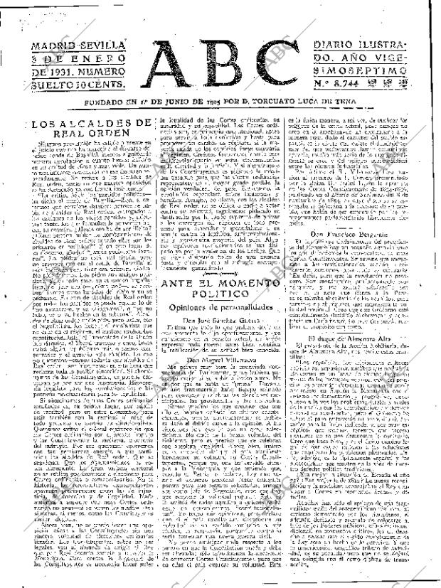 ABC SEVILLA 03-01-1931 página 17