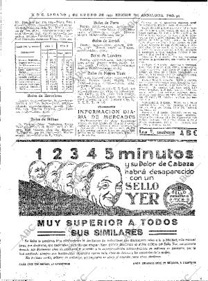 ABC SEVILLA 03-01-1931 página 34