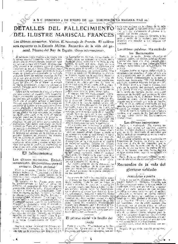 ABC MADRID 04-01-1931 página 27