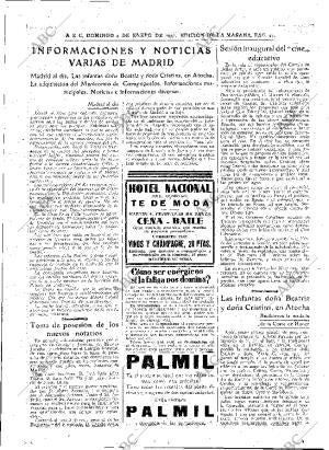 ABC MADRID 04-01-1931 página 39