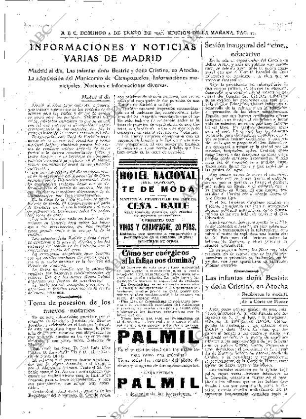 ABC MADRID 04-01-1931 página 39