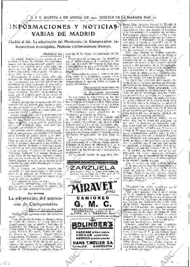 ABC MADRID 06-01-1931 página 35