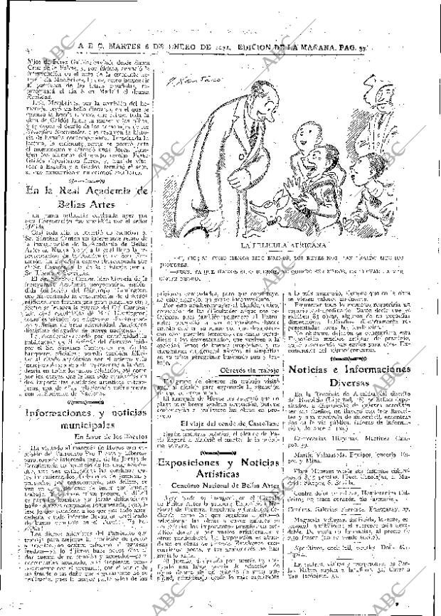 ABC MADRID 06-01-1931 página 37