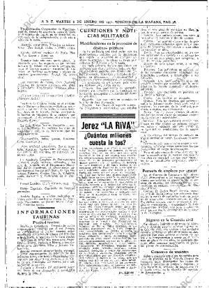 ABC MADRID 06-01-1931 página 38