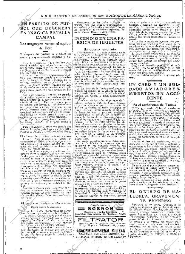 ABC MADRID 06-01-1931 página 42