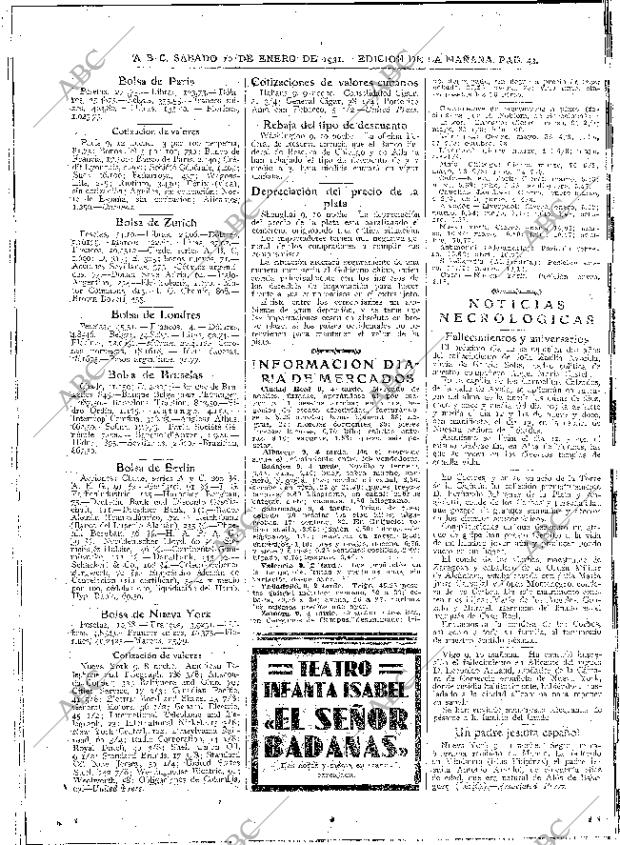 ABC MADRID 10-01-1931 página 42