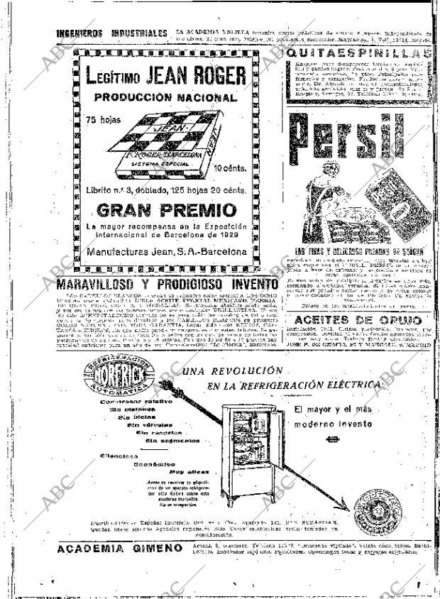 ABC MADRID 10-01-1931 página 56