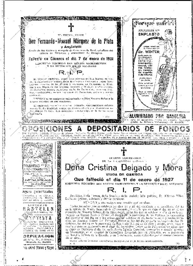 ABC MADRID 10-01-1931 página 58