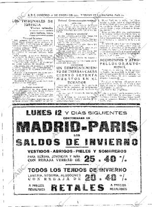 ABC MADRID 11-01-1931 página 38