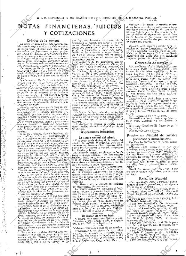 ABC MADRID 11-01-1931 página 49