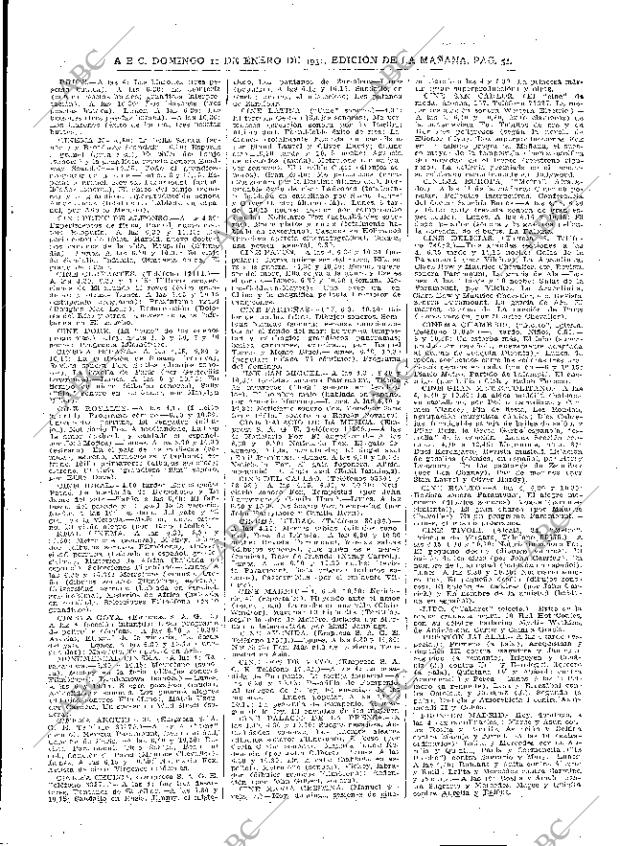 ABC MADRID 11-01-1931 página 55